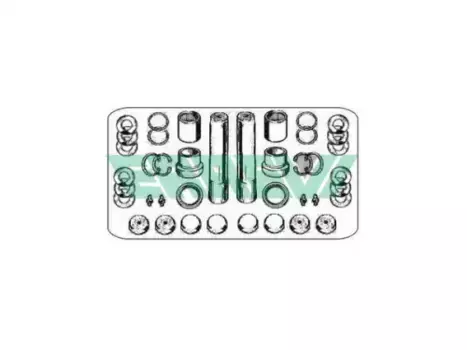 р/к шкворня на ось !(мр) с подш. 52/53x235 \Omn MAN EL/EM/F2000/F90/G90/L2000/TGA/NG/SL/SM 711742 ERREVI