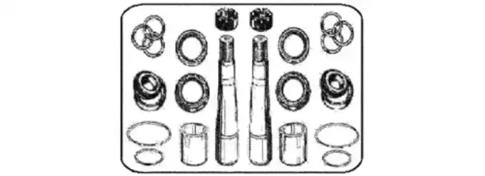 р/к шкворня!\ Renault, Volvo 711779 ERREVI