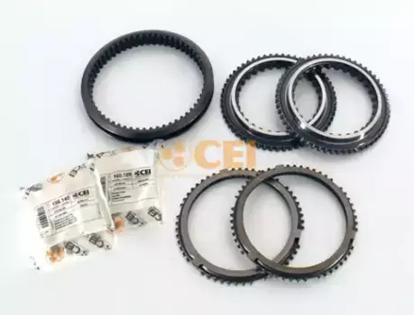 р/к синхронизатора КПП! 3/4 передачи (карбон) кольца синхр, пружинки, сухари\ZF 196.442 CEI
