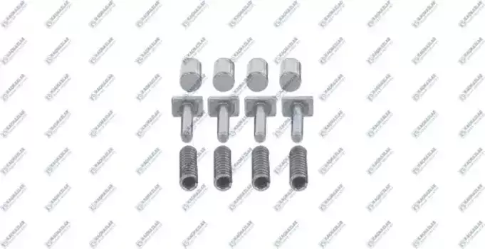 р/к синхронизатора КПП! болт 4шт, пружинки 4шт \RVI, Volvo FH/FM12 VT1708/2009/2014/2514 K06.02593 KACMAZLAR