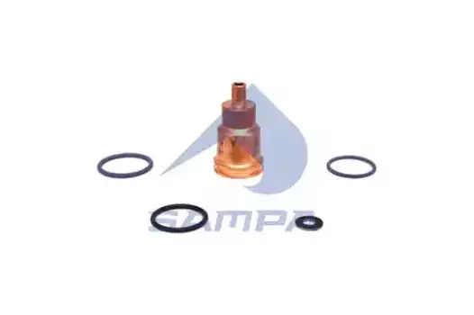 р/к стакана форсунки !(мр) стакан, кольца уплотнит., кольцо мет.\Volvo D9/12/13 RVI DXI 030.806 SAMPA