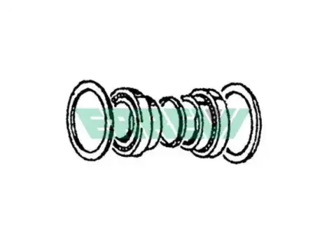 р/к ступицы! (рм) подшипники2+сальники2+уплотн3+шайба+стопор\SAF SKRS/RZ 9042/11242 08.95-> 728597 ERREVI