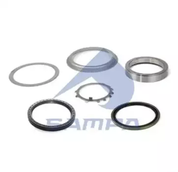 р/к ступицы! (рм) сальники+прокладки+обойма+шайба+кольцо ABS \MB Actros/Axor 010.833 SAMPA