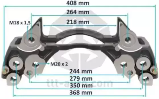 р/к суппорта! LRG730/LRG731 \Volvo 20308 TTT