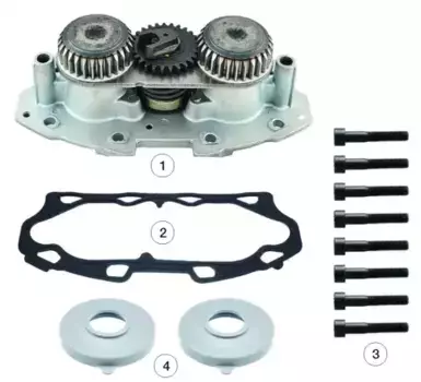 р/к суппорта! (м) механизм подвода в сборе, прокладка, болты. пыльники ELSA195/ELSA225\ 0810 20143 ANDAC