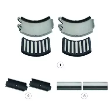 р/к суппорта! (м) ролики, вкладыши, подшипники MAXXUS\ MAN