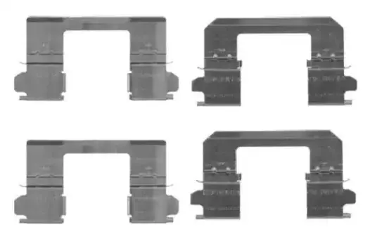 р-к торм.колодок!\ Nissan Qashqai 1.6-2.5i/1.5-2.0dCi 07> 1 987 474 461 BOSCH