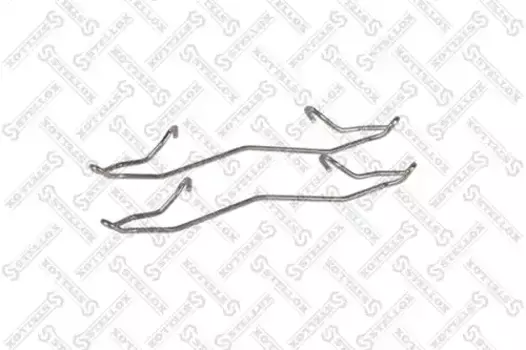 р/к торм. колодок передних!2крепежа\Opel Astra F/Omega A/Vectra A/Kadett E 1.4-2.3 84-03 00-01529-SX STELLOX