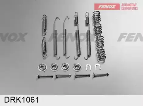 р/к торм.колодок зад.!\ Mitsubishi Lancer 1.6/1.6 16V/2.0D 92> DRK1061 FENOX