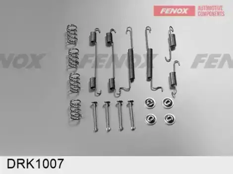 р/к торм. колодок задн.!10пружин+4шпильки+4шайб\ Daewoo Matiz,Chevrolet Matiz 0.8/1.0 98> DRK1007 FENOX