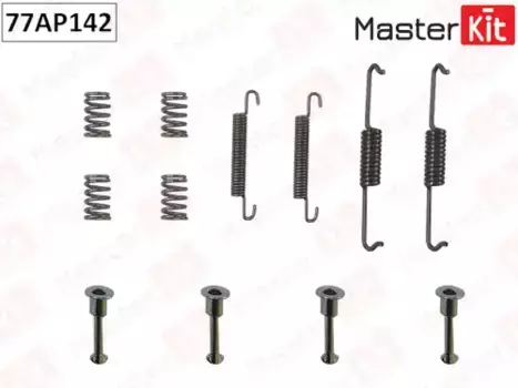 р/к торм.колодок задних!\ BMW E39/E60/E61/E65, VW Touareg, Audi Q7 00> 77AP142 MASTERKIT
