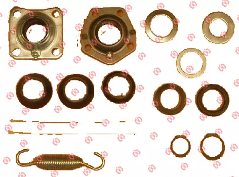 р/к торм.вала !(мрп) AXL122 на 1 вал без бронз. втулки \ROR TE 9000/9300(все), TM 50.02.12 ONYARBI