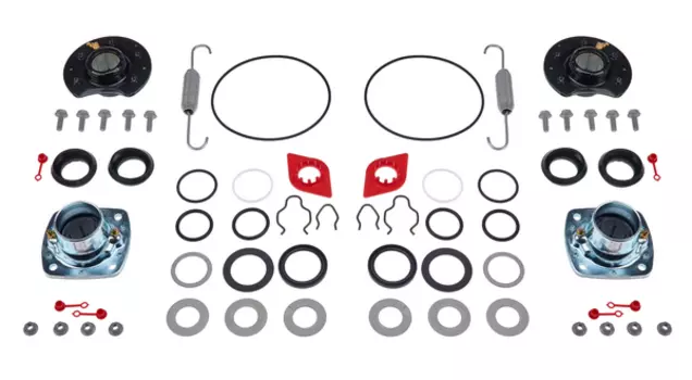 р/к торм. вала на ось! (рмп)4шар.опоры+4пыльн+2пруж+шайбы,упл,болты,гайки\SAF 3 434 3652 00