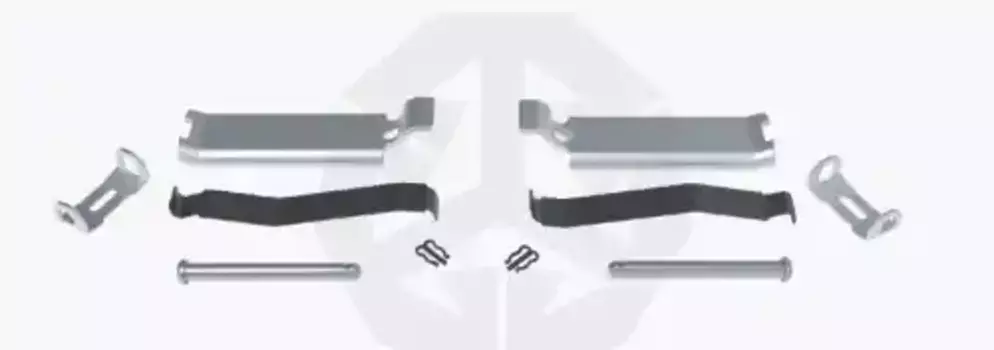 р/к тормозных колодок! 10(мр) пластины, установочный комплект на ось BPW \TS2 3709/4309 19770 TTT