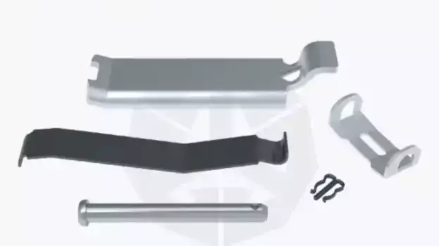 р/к тормозных колодок! 5(мр) пластины, установочный комплект BPW \TS2 3709/4309 19760 TTT