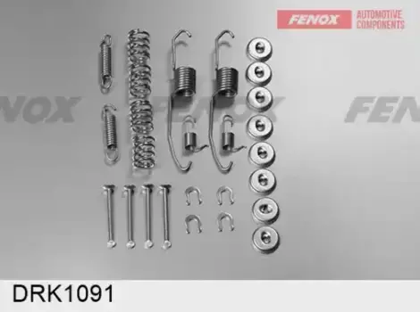 р/к тормозных колодок задних!\ Toyota Camry/Corolla/Carina E all 83-02 DRK1091 FENOX