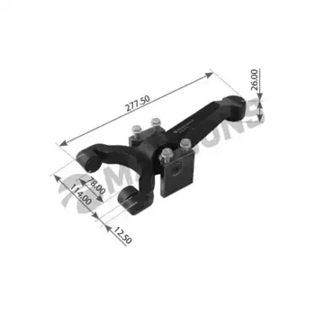 р/к вилки сцепления! (м) вилка в сборе с ролик.+крепление с болтами \DAF F75/85/95CF/XF 200.278 MANSONS