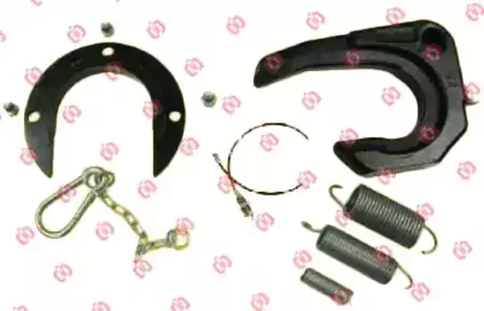 р/к замка сед.устр-ва!(м)труб.ЦС 3.5'подк+захв+палец+пруж+бол+караб+крюк\Jost JSK38/50 90.13.90.1 ONYARBI