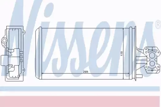 Радиатор кондиционера (конденсатор) NISSENS 71803