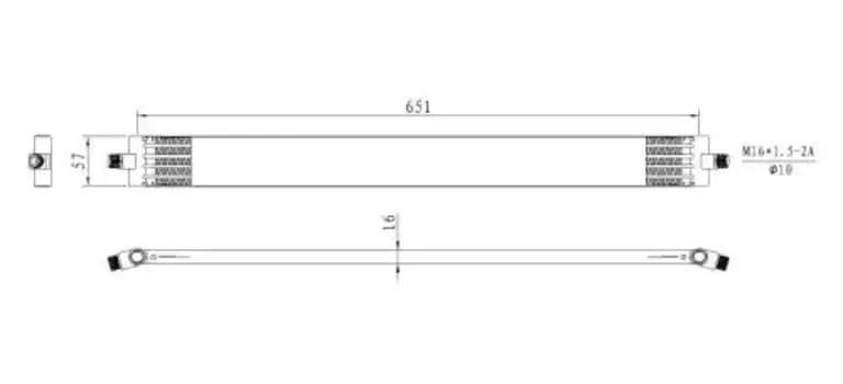Радиатор кондиционера (конденсатор) NRF 31813
