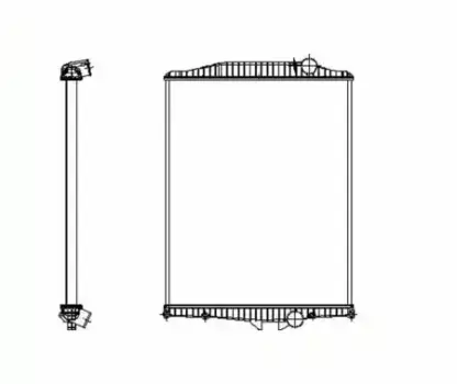 Радиатор кондиционера (конденсатор) NRF 519701