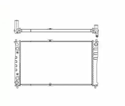 Радиатор кондиционера (конденсатор) NRF 53484
