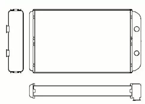 Радиатор кондиционера (конденсатор) NRF 53611