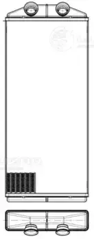 Радиатор печки LUZAR LRH 2102