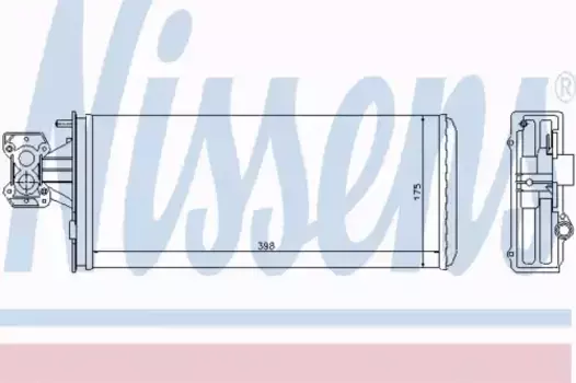 Радиатор печки NISSENS 71804