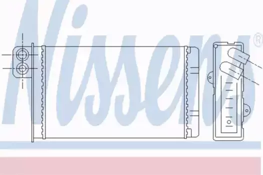 Радиатор печки NISSENS 72937