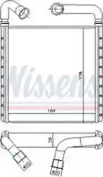 Радиатор печки NISSENS 73943