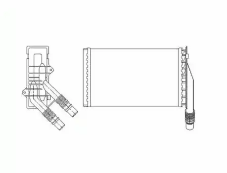 радиатор печки!\ Renault Kangoo all 97>