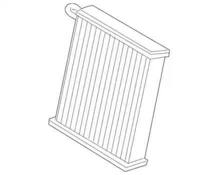 Радиатор печки VAG 5WA819031