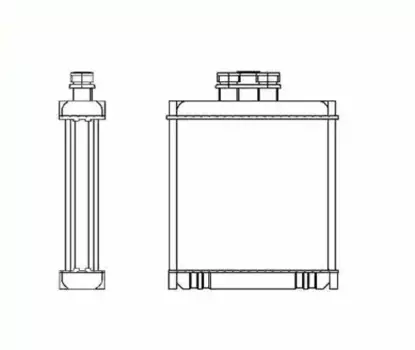 Радиатор кондиционера (конденсатор) NRF 53558