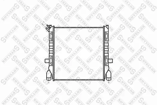 Радиатор системы охлаждения двигателя STELLOX 81-03325-SX