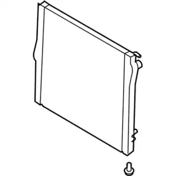 Радиатор системы охлаждения двигателя BMW 17 11 7 533 472