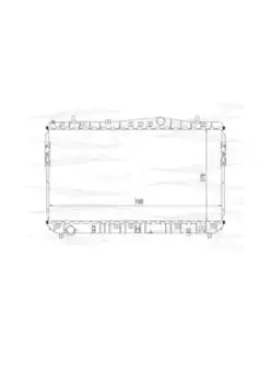 Радиатор системы охлаждения двигателя FREE-Z KK0129