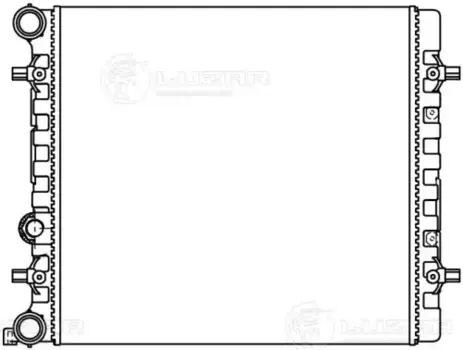 Радиатор системы охлаждения двигателя LUZAR LRC 1821
