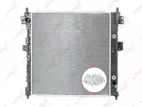 Радиатор системы охлаждения двигателя LYNXAUTO RB-1115