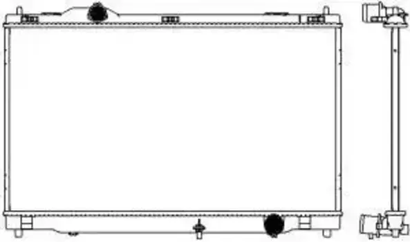Радиатор системы охлаждения двигателя SAKURA 32718504