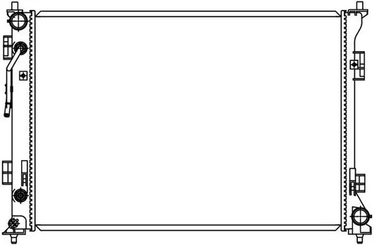 радиатор системы охлаждения!\Kia K5 20>