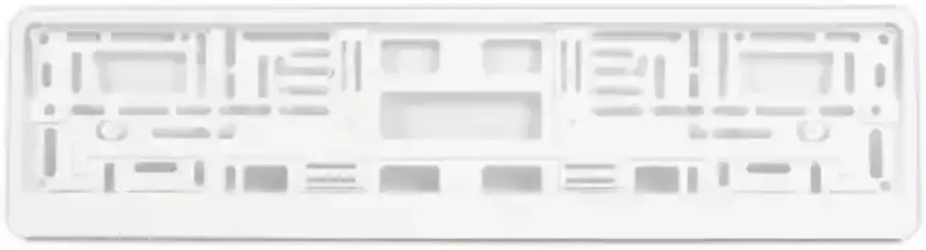 рамка номерная универсальная! белая\ BRX0270015 BRIX