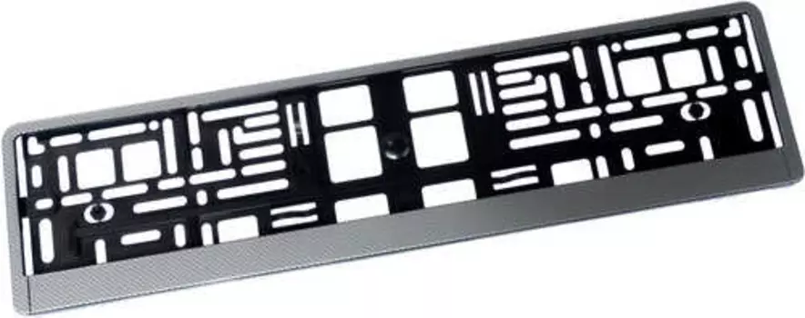 рамка номерная универсальная! карбон светлый\ BRX0270004 BRIX