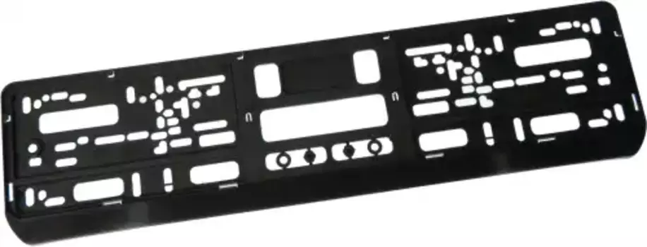 рамка номерная универсальная! односоставная черная без нанесения\ BRX0270012 BRIX