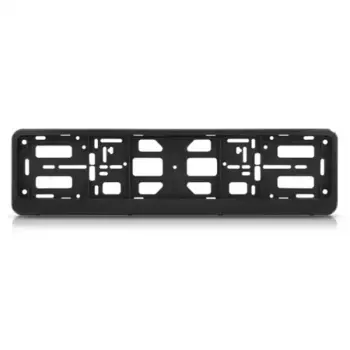 рамка под номерной знак! двусоставная,чёрная RN-15\ A07726S AVS