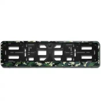 рамка под номерной знак 'Taiga' двусоставная,камуфляж RN-18\ A07729S AVS