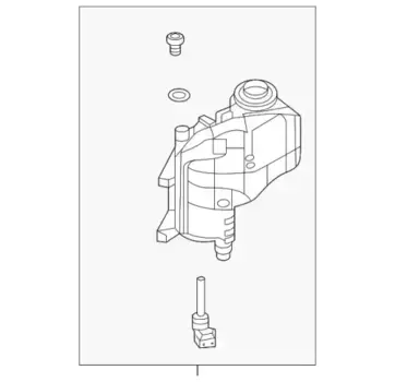 Расширительный бачок LAND ROVER LR166954
