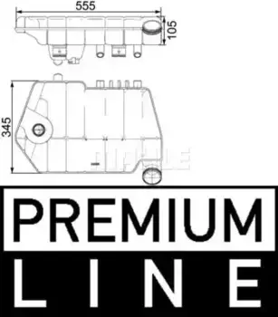 Расширительный бачок MAHLE CRT 66 000P