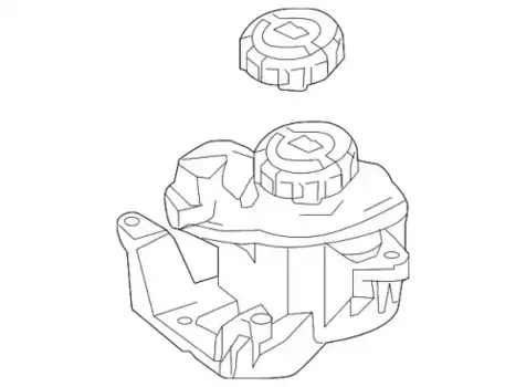 Расширительный бачок MB 278 200 03 85