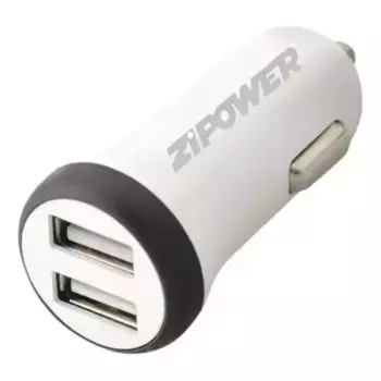 РАЗВЕТВИТЕЛЬ ПРИКУРИВАТЕЛЯ НА 2 USB 1, 2.1А ZIPOWER PM6660
